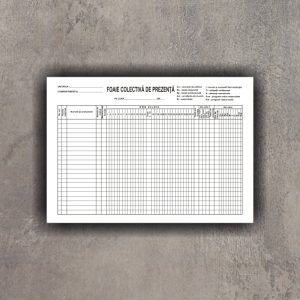 Foaie colectiva de prezenta