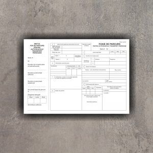 Foaie de parcurs transport persoane