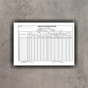 Nota intrare receptie marfa NIR