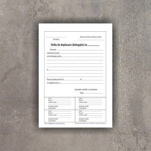 Ordin de deplasare