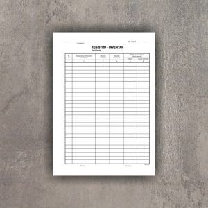Registru inventar